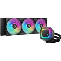 DeepCool LE360 V2 360mm Liquid CPU Cooler Black ARGB Triple Fan DeepCool LE360 V2 360mm Liquid CPU Cooler Black ARGB Triple Fan